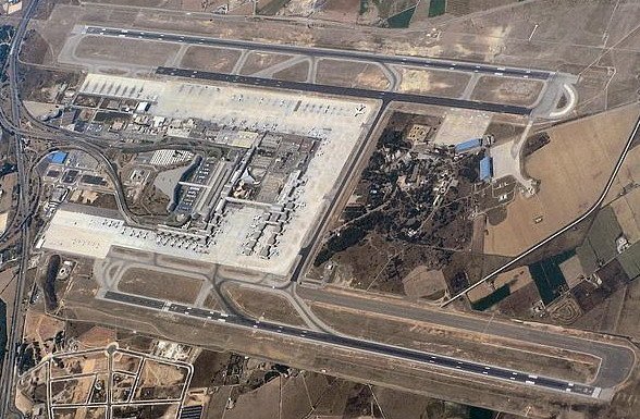 aerial view of Palma de Mallorca Airport