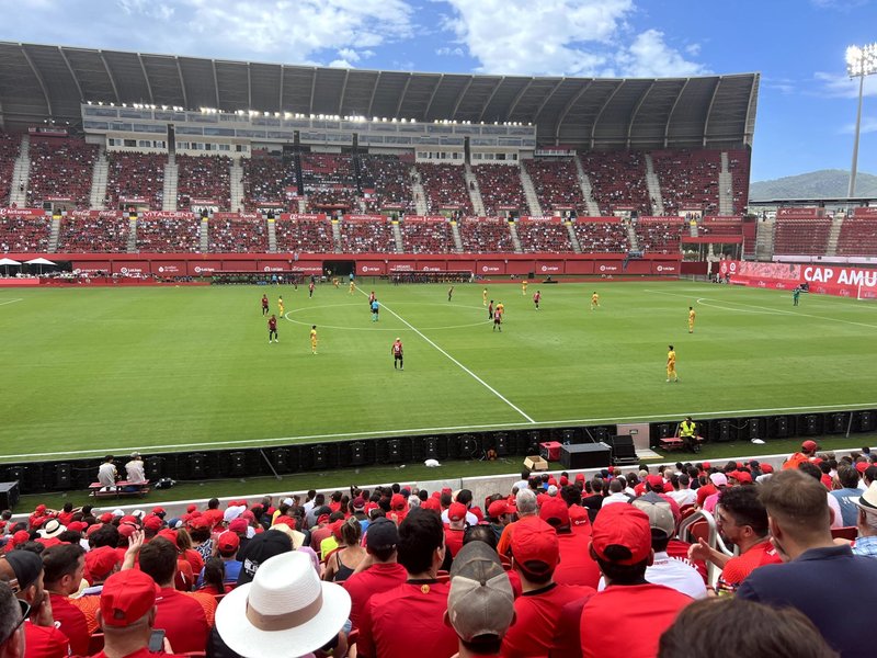 RCD Mallorca Live in Son Moix Stadium