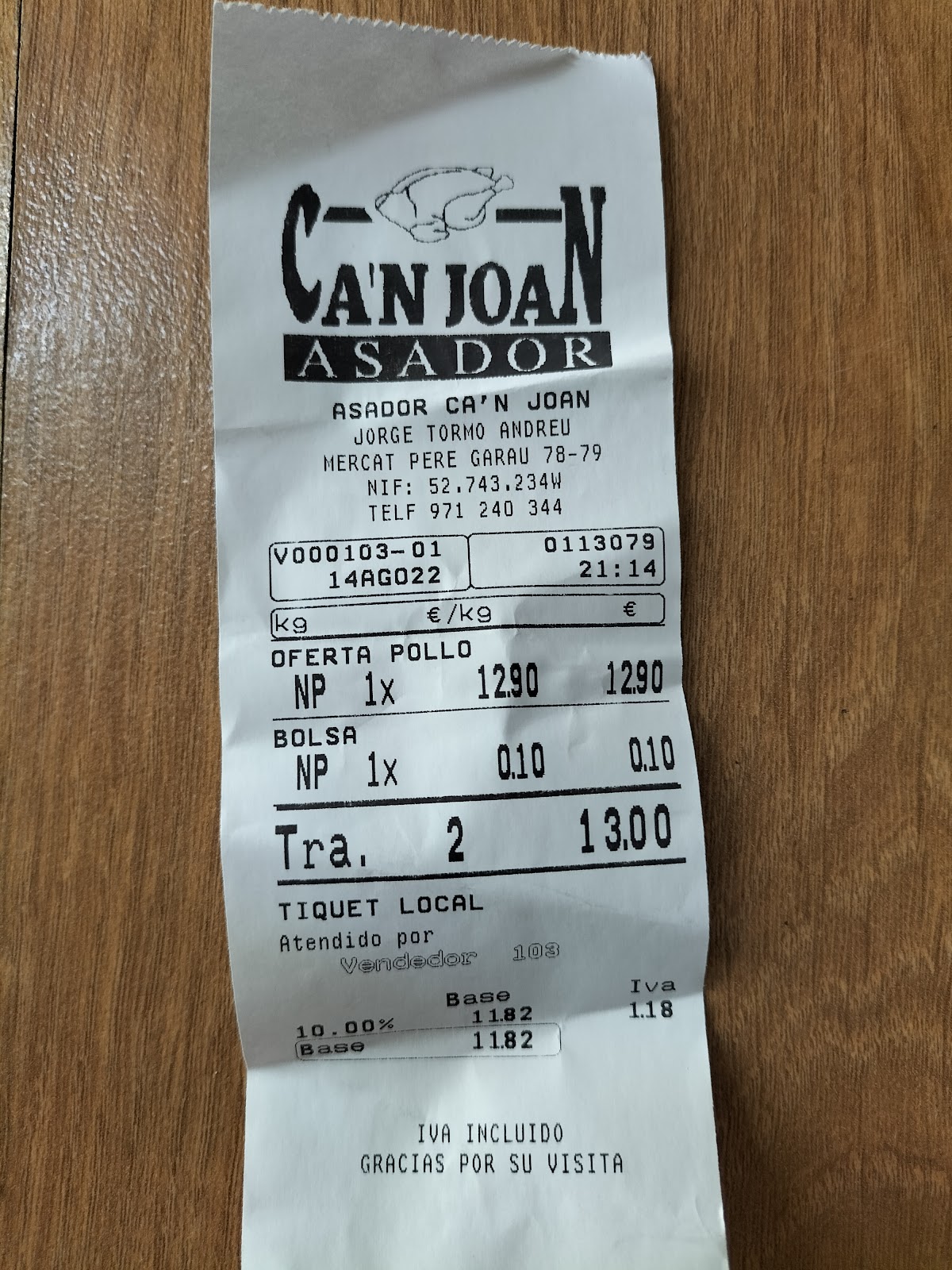 Asador Cán Joan