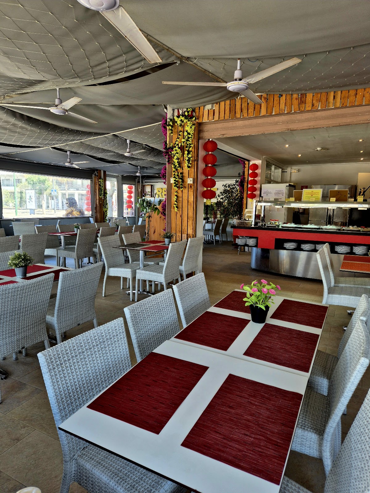 Restaurante chino lago