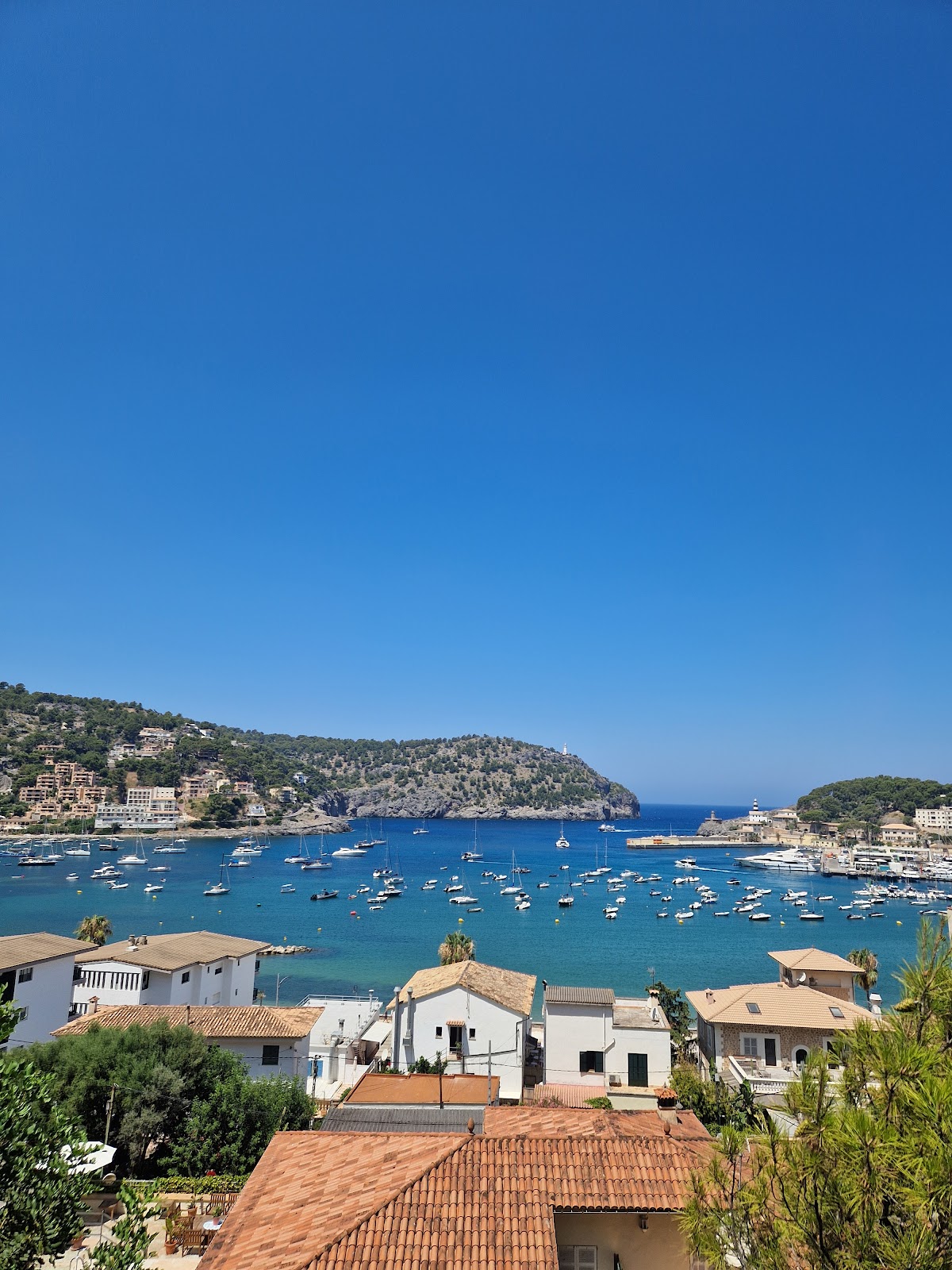 The view of Port de Soller