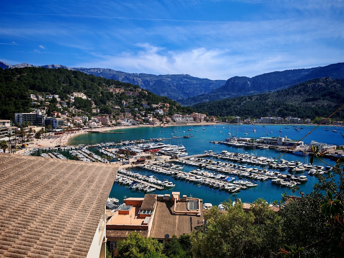The view of Port de Soller