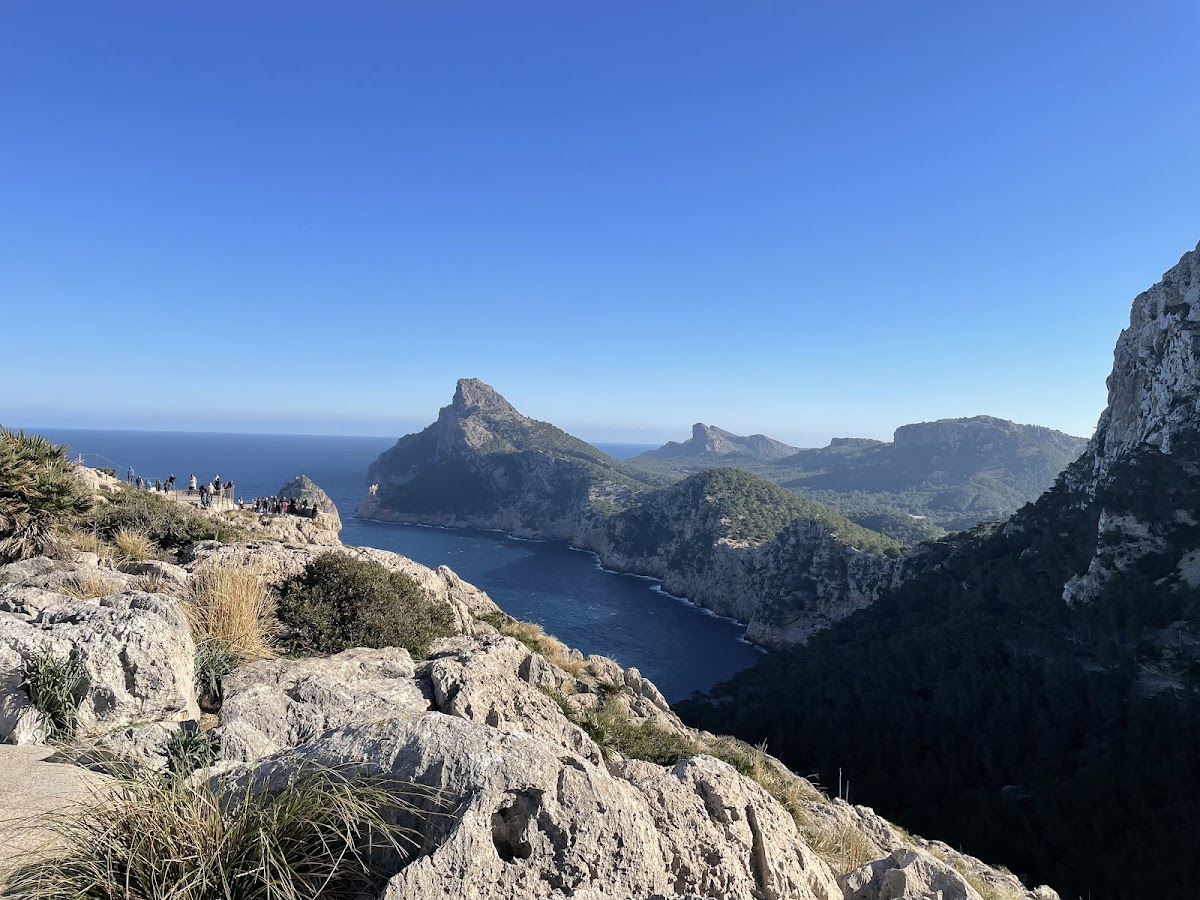 Panoràmica cap al de Cap Formentor